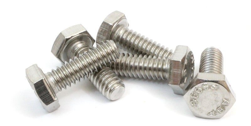 Bolt Dropper 1/4" x 3/4" Stainless Steel Hex Bolts, (100pcs), 18-8 (304) S/S, by Bolt Dropper. - Image 5
